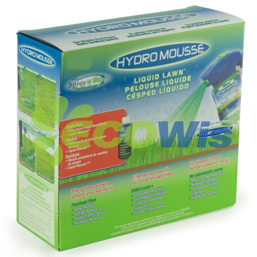 Hydro Mousse Liquid Lawn Turf Seeder Spray Bottle Seeder