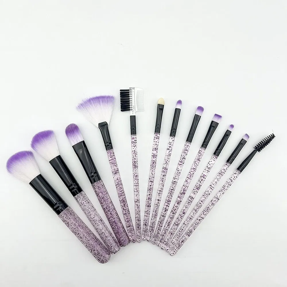 Powder Cosmetic Brush Manufacturers Non-Slip Handle Makeup Brush Set