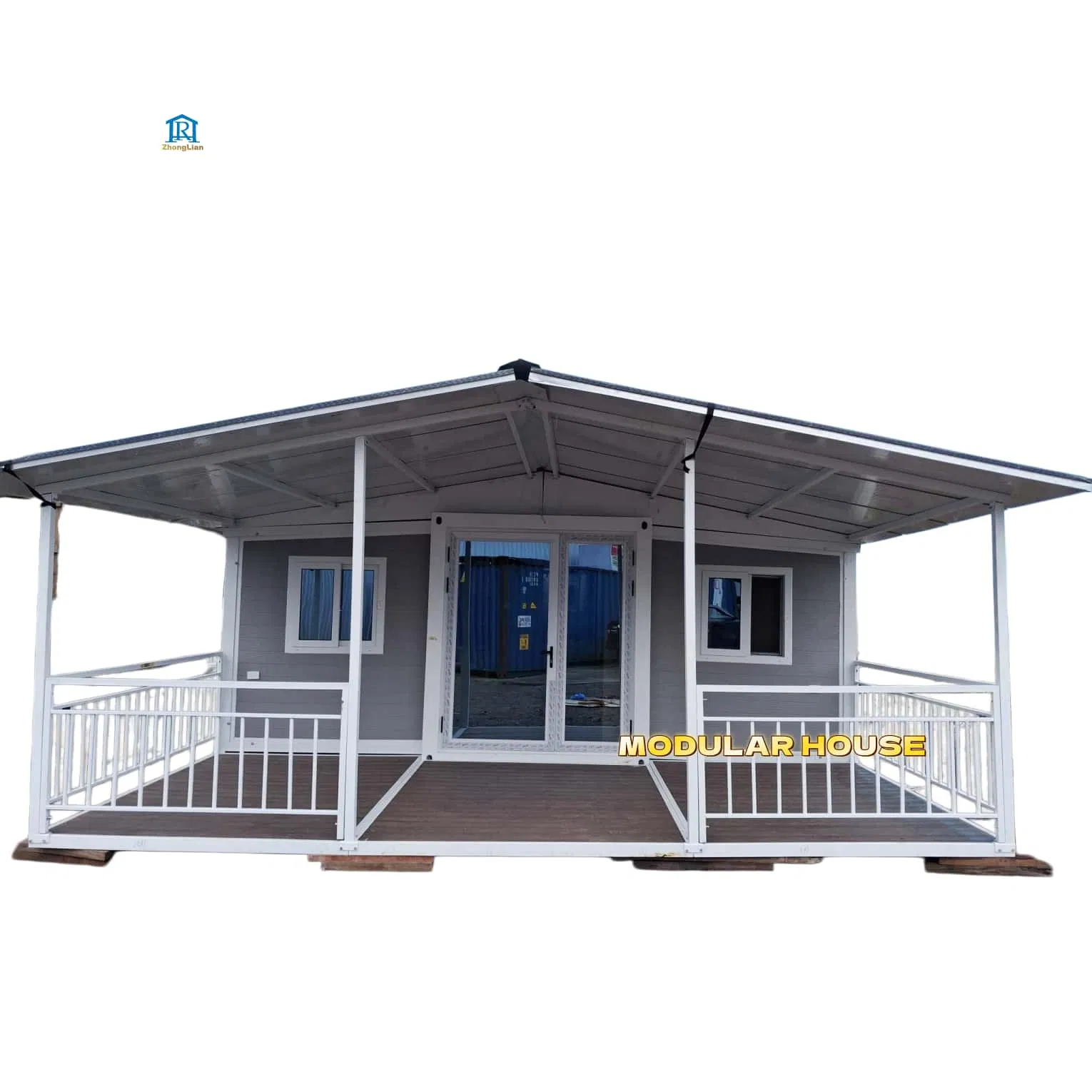 Modular Cabin House Resort Includes Mobile Gym and Prefab 2 Story House