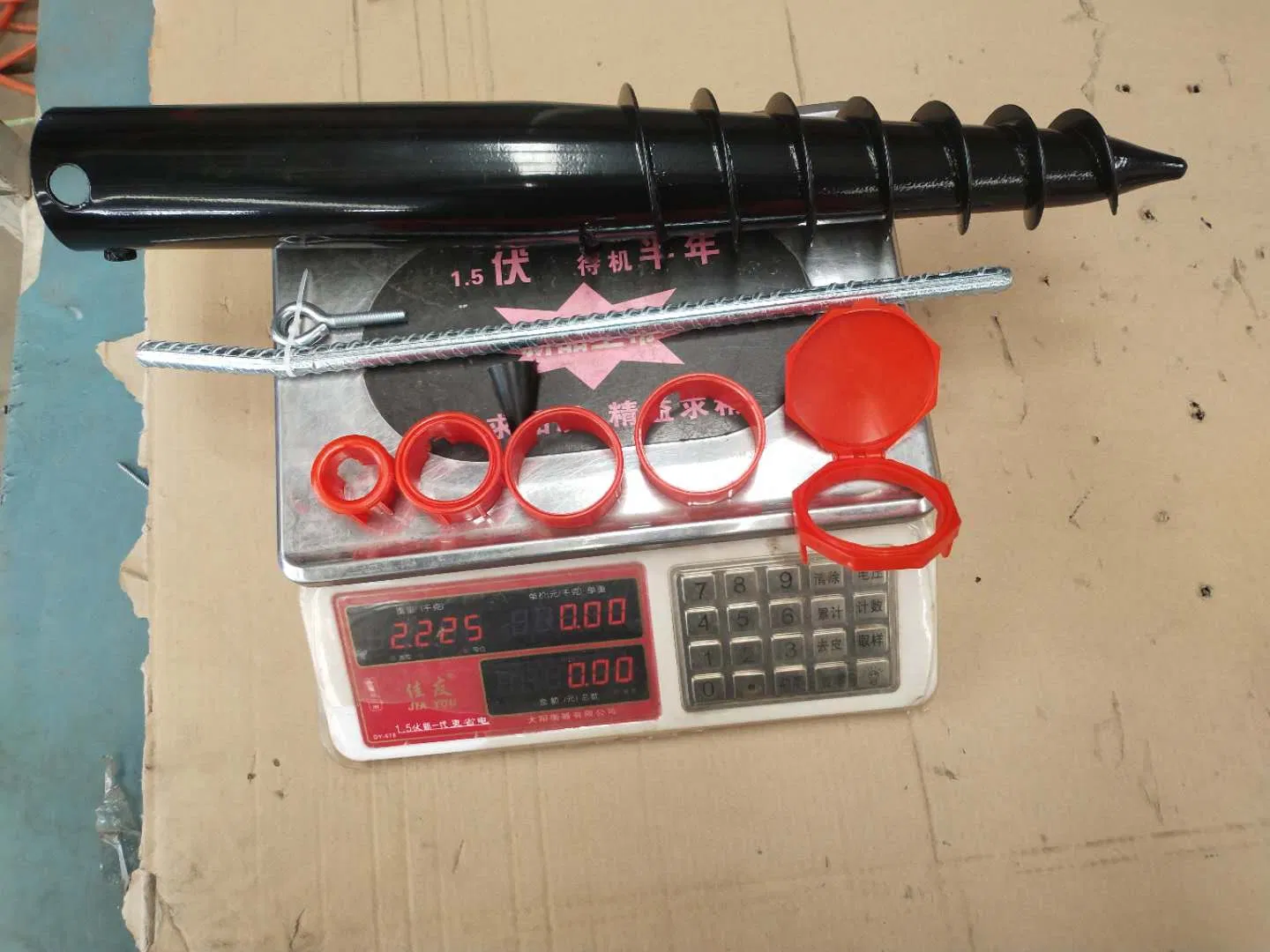 Round Screw Anchor Galvanized or Painted