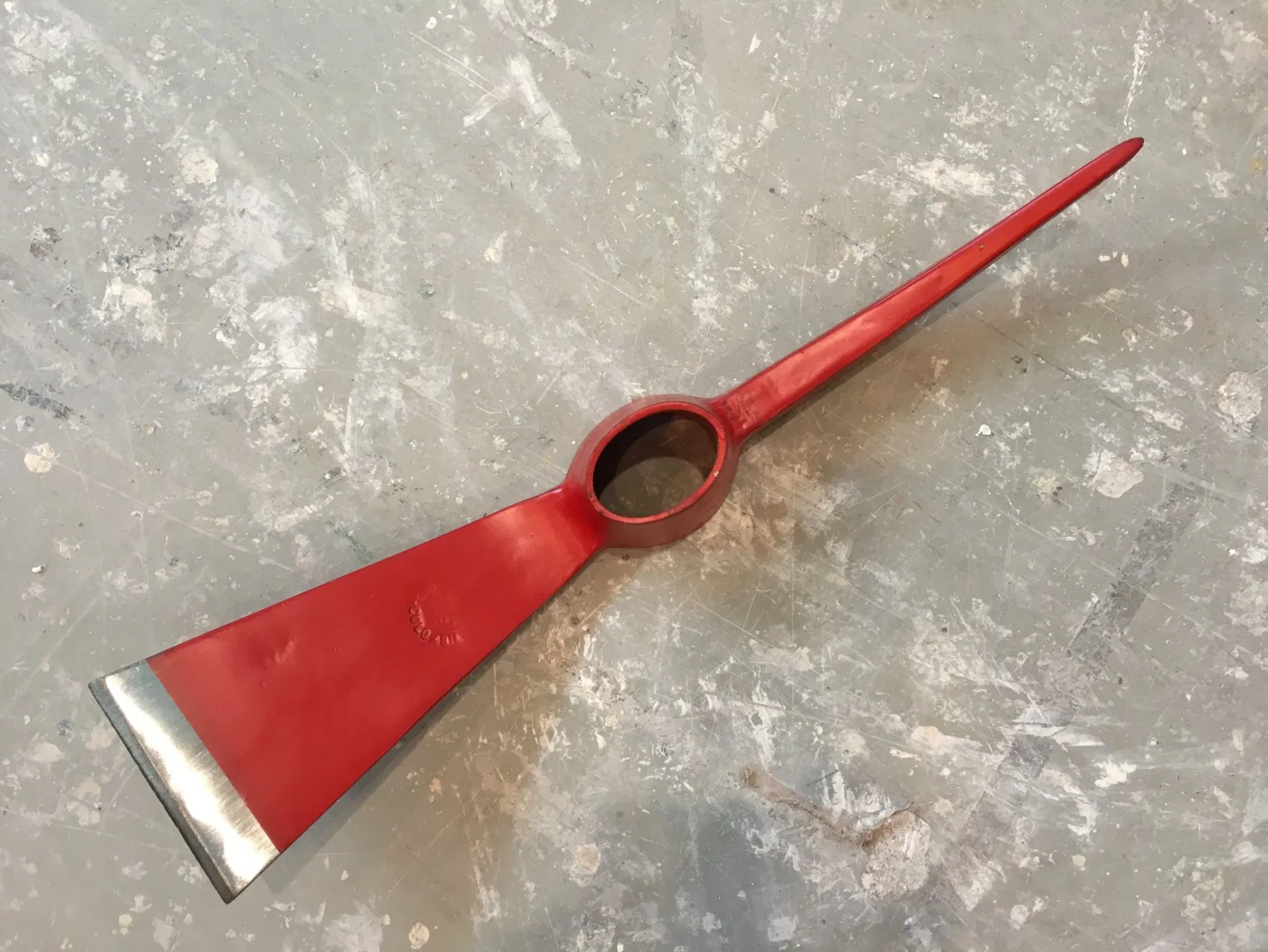 Roll Forged Machine Make Pickaxe material Rail Way Steel