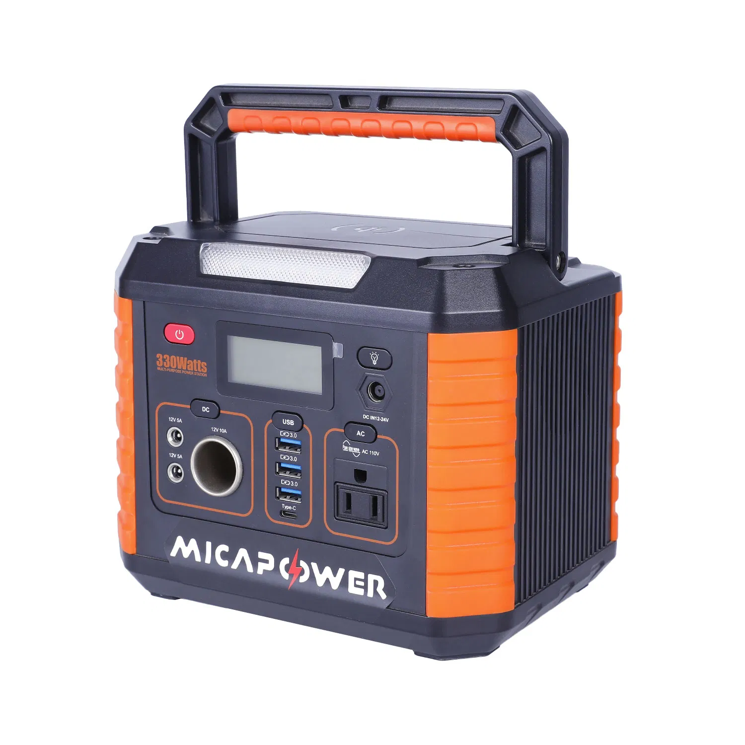 Портативная электростанция Mica 330W с солнечной панелью