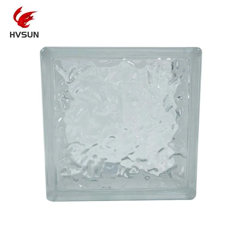 High Quality Inner Color Hollow Glass Brick for Decoration