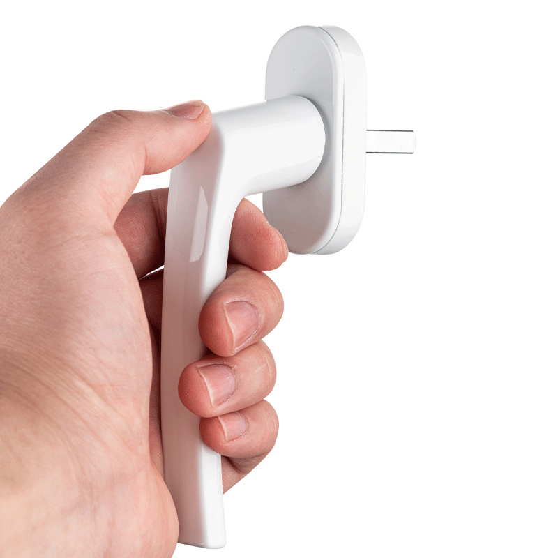 Charmo PVC Window Handle - Tailored Size with Aluminum and Glass