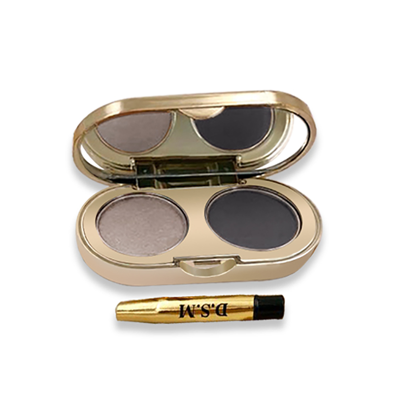 Dsm Private Label Eyebrow Powder Makeup with Brush Set