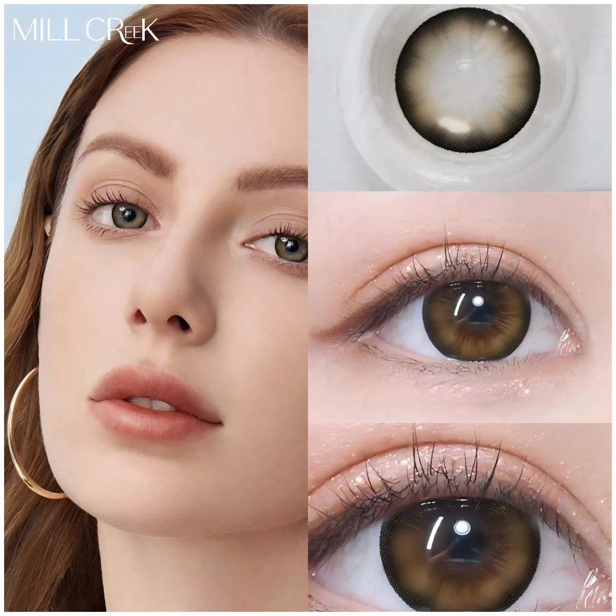 Millcreek Haipuming Brown Color Contact Lens Wholesale Contact Lens Contact Lens Eye Lens Eye Makeup