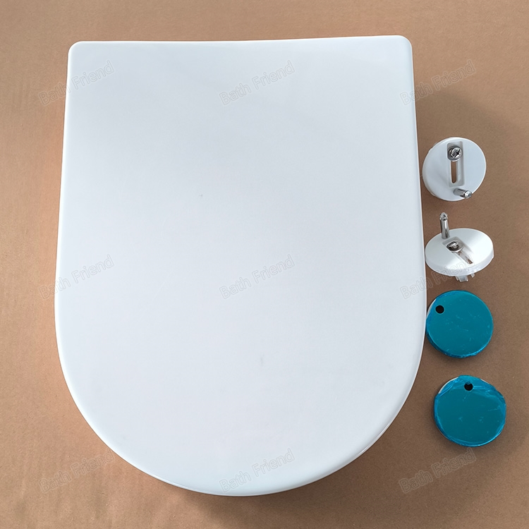 PP Toilet Cover Plate Gasket Toilet Bowl Bathroom Accessories