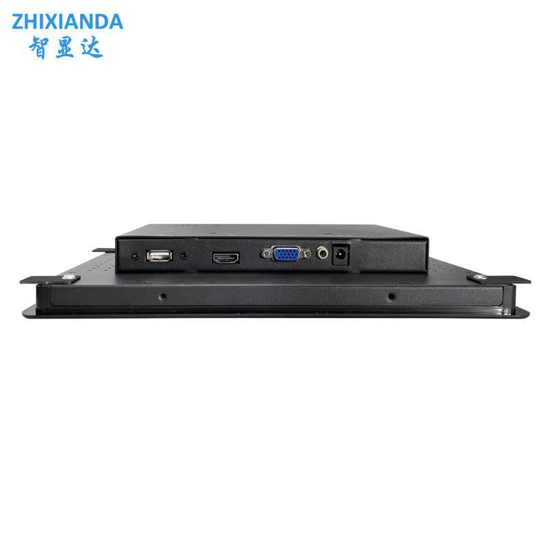 8 Inch 1280*720 IPS Screen Display Metal Aluminum TFT Embedded Pure Flat Industrial LCD Monitor