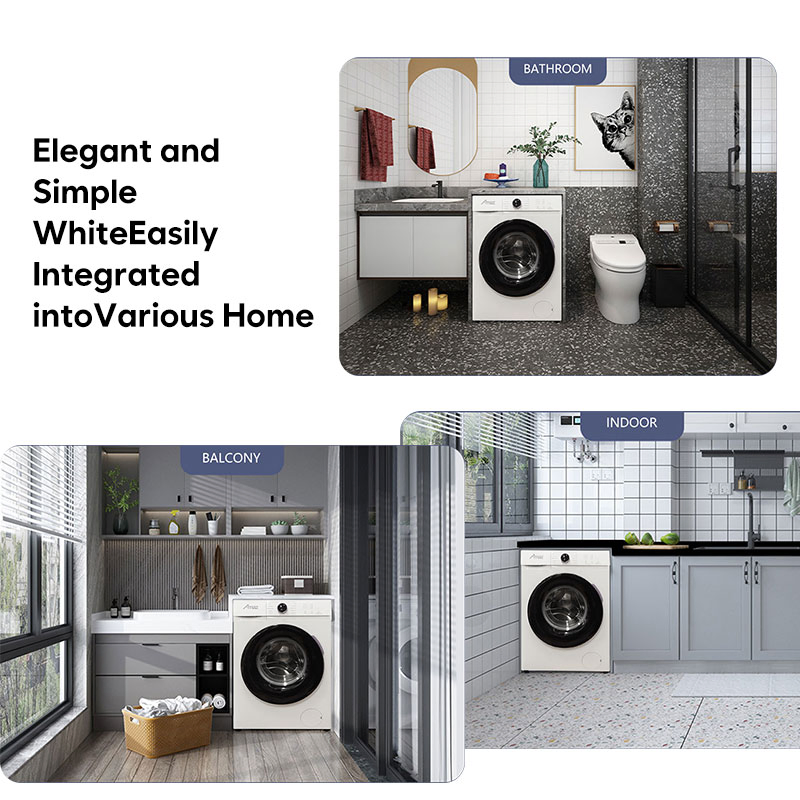 Top Quality Home Laundry Automatic Washing Front Loading Drum Washing Machine