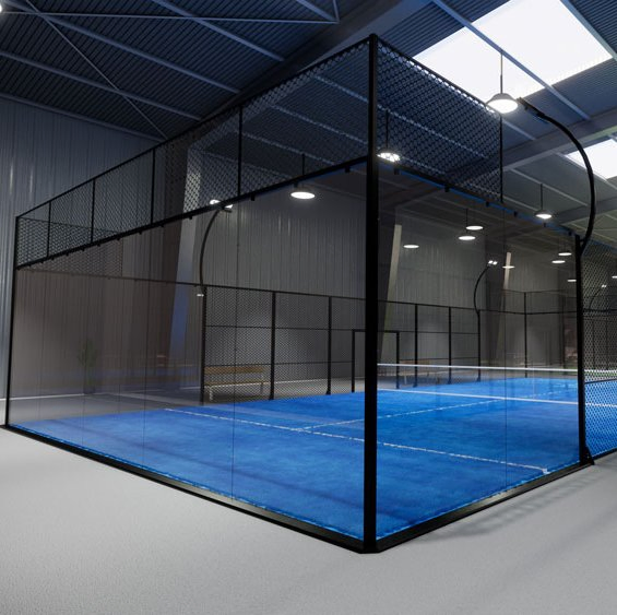 Panoramic Padel Tennis Paddle Court Padel Court