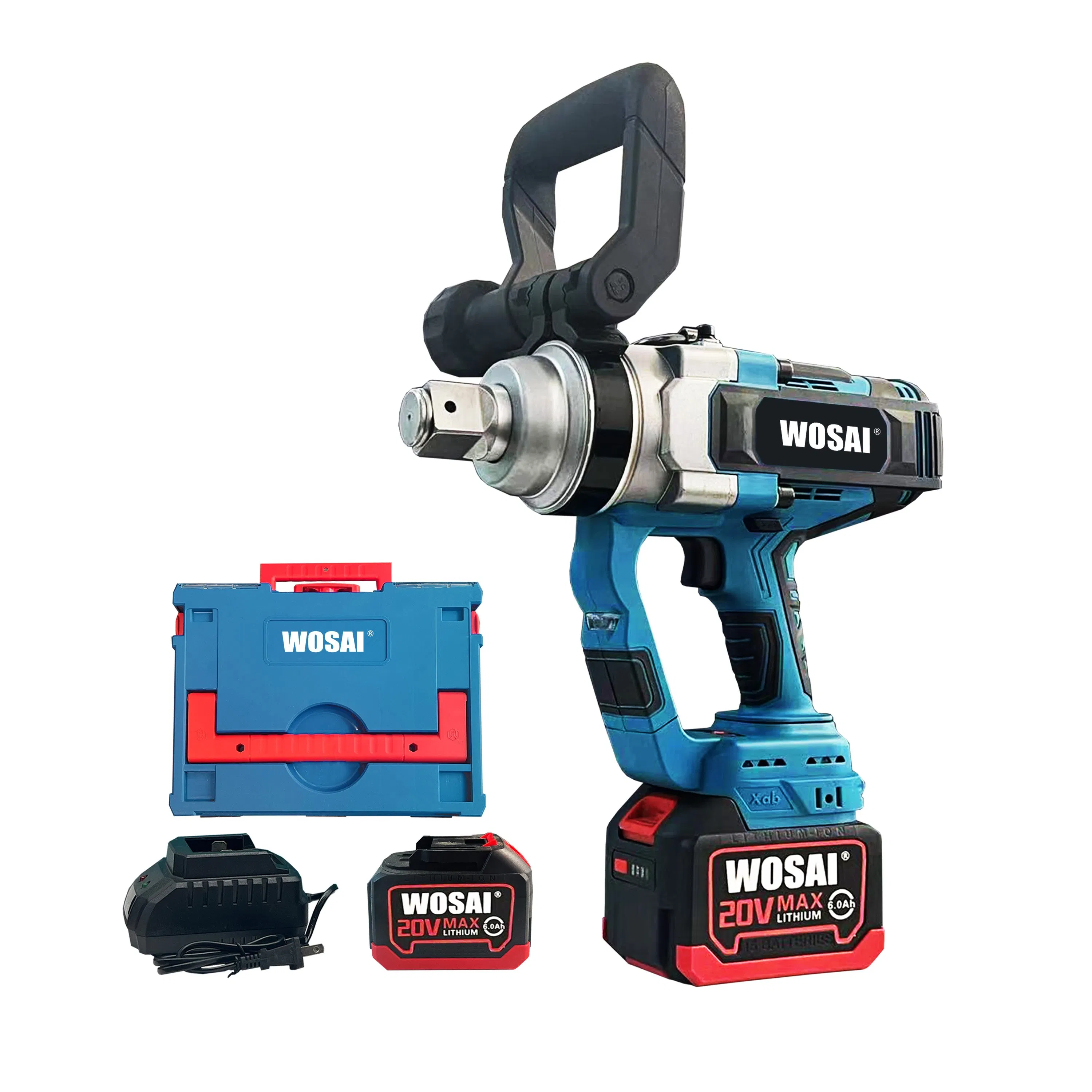 Wosai Cle a Choc Electrique Power Wrenches High Torque Electric Brushless Cordless Impact Wrench 3100n. M and 20V and 1850 Rpm