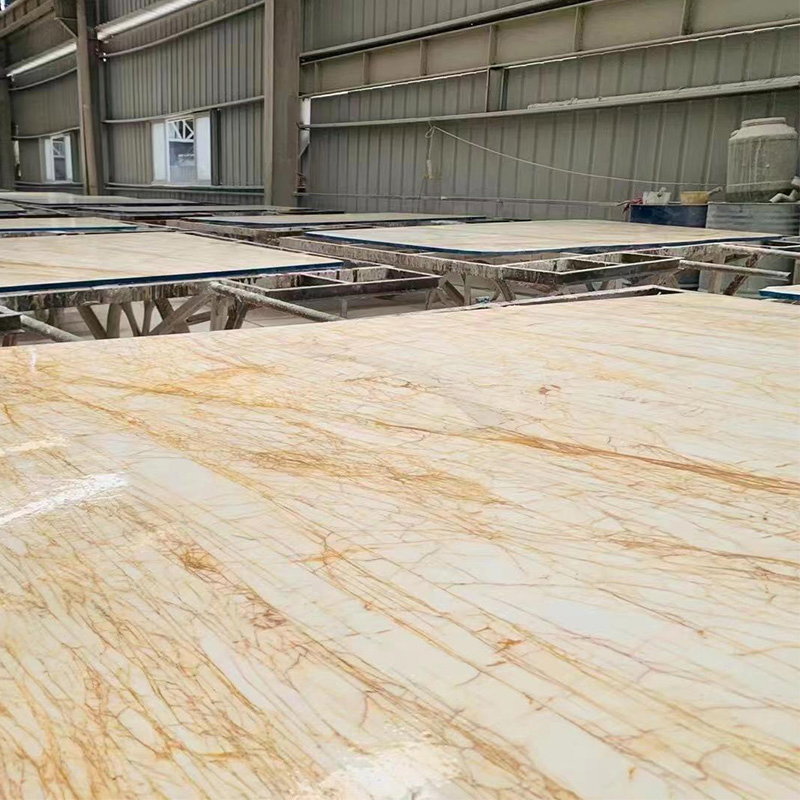 Golden Veins Gold Spider Marble Floor and Wall Tiles