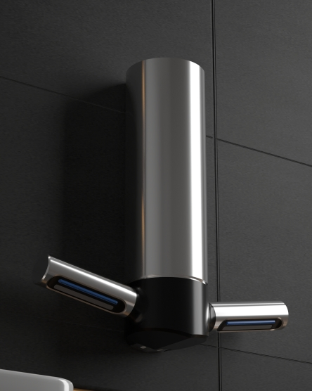 Interhasa! Automatic Eco-Friendly Stainless Steel Hand Dryer Wall-Mountable