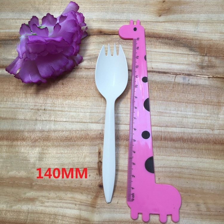 Eco-Friendly Disposable Plastic Forks for Food
