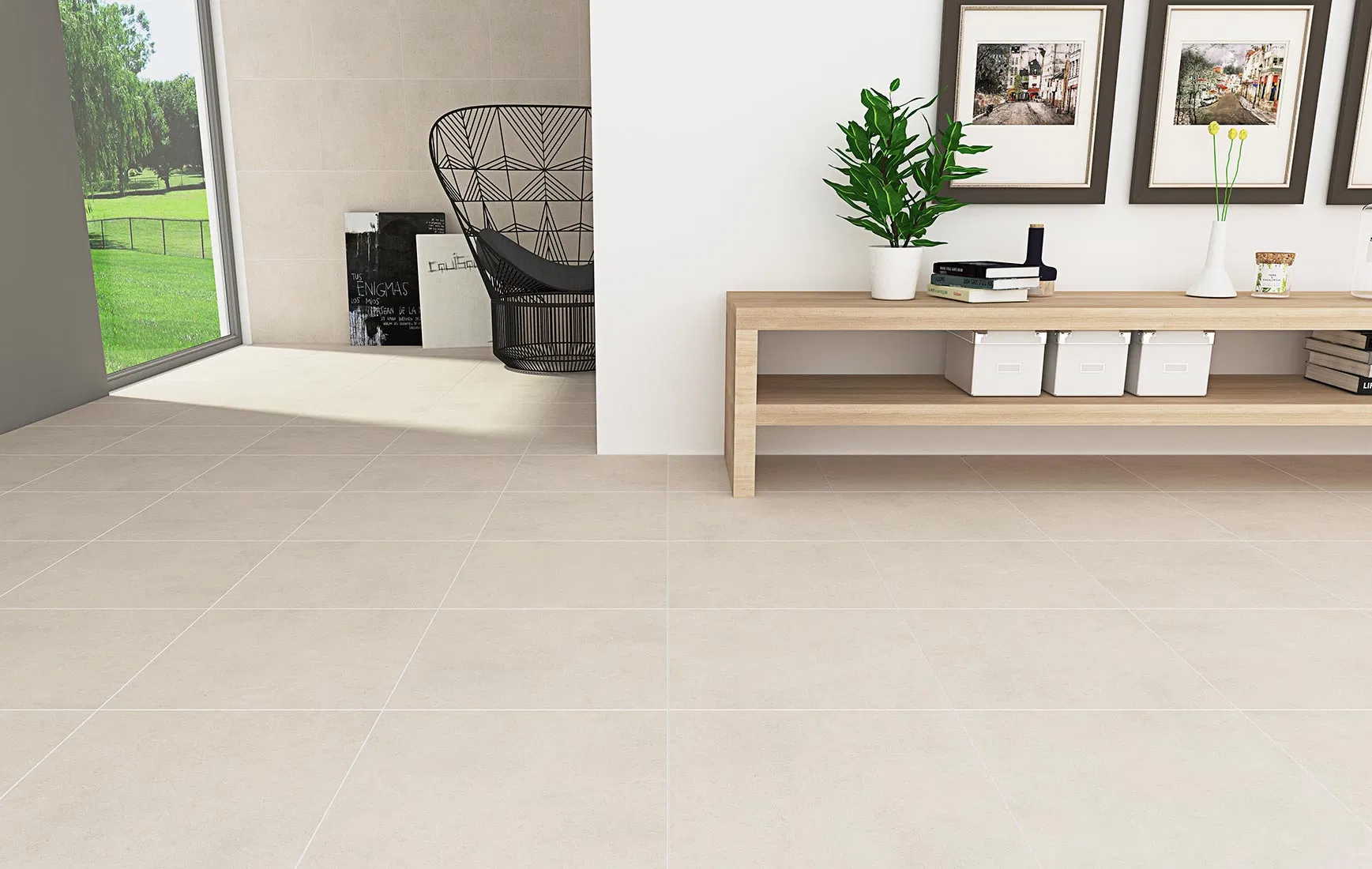 Керамическая плитка для пола и стен, матовая, 600x600 мм