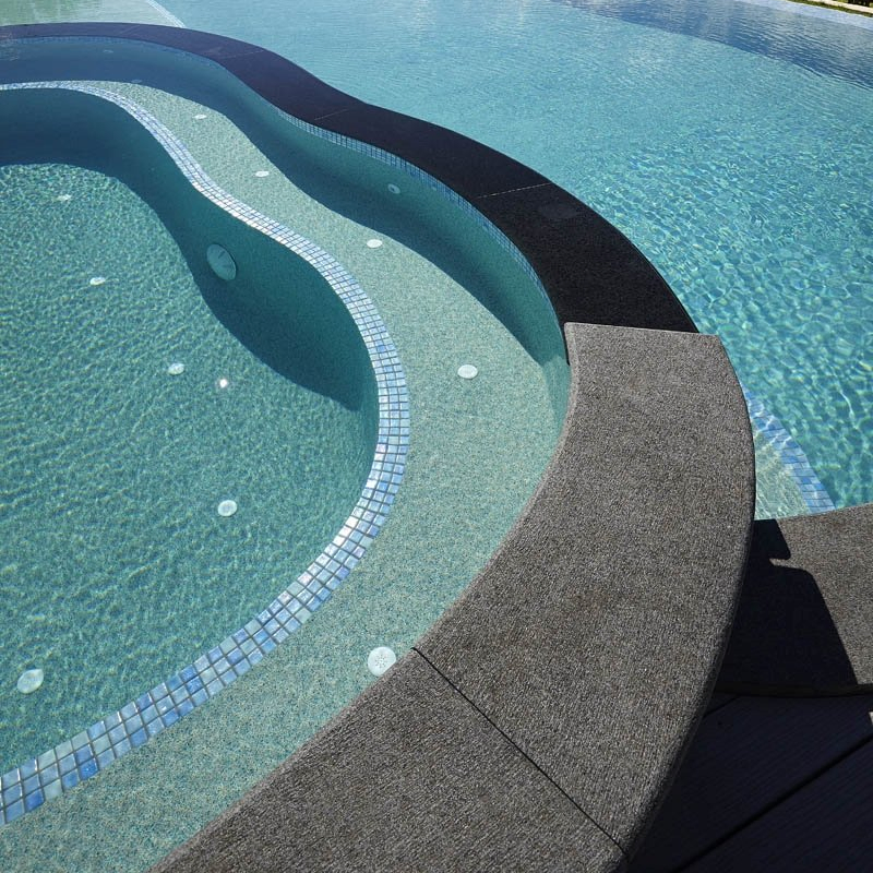 Popular Cheap Granite Pool Tiles for Swimming Pool Coping Stones