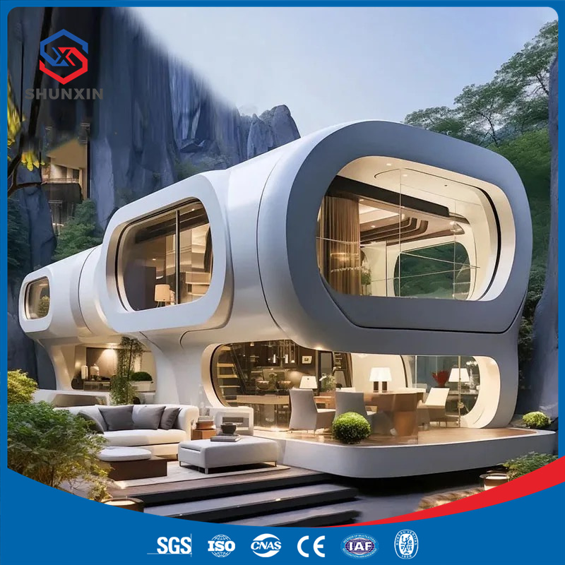 High Flexibility Creative Space Various Colors Are Available Prefab Insulation Apple House