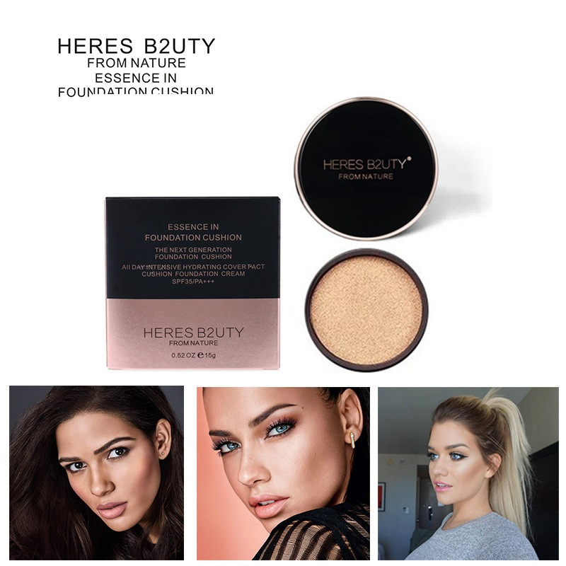 Yl03 Bright Skin Flawless Cushion Bb Cream Concealer Liquid Foundation Cc Cream Moisturizing Nude Makeup Makeup