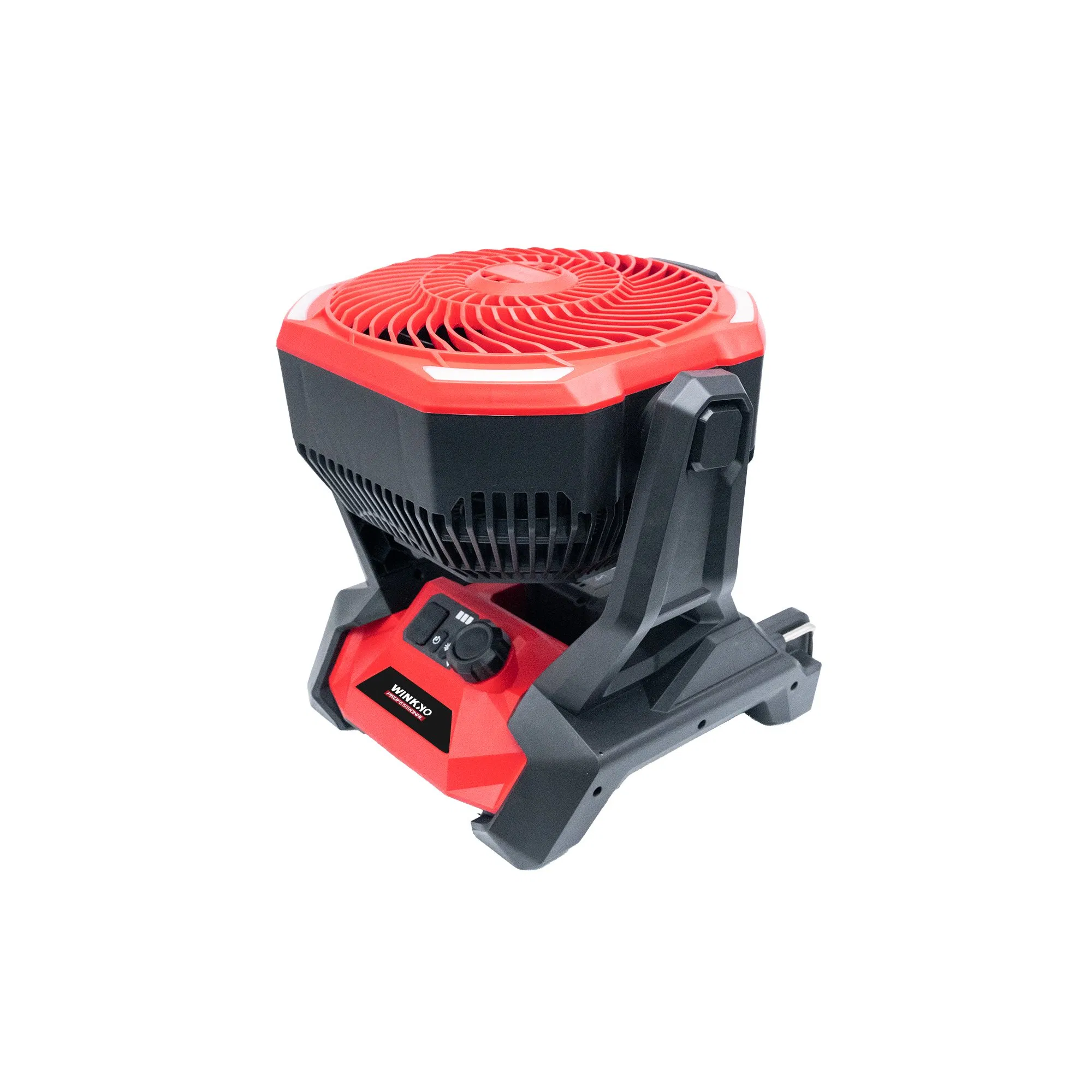 Metal Winkko Color Box Lithium Battery Portable Electric Fan with CE