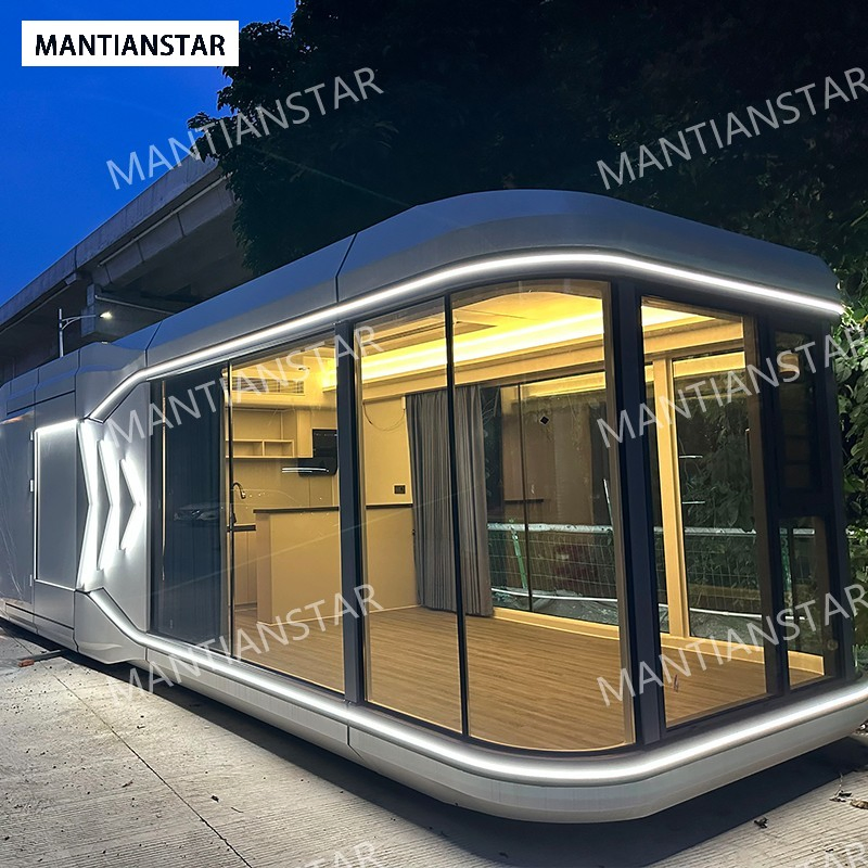 High Quality Waterproof Space Capsule Mobile House for Restaurants Hotels Resorts Villas