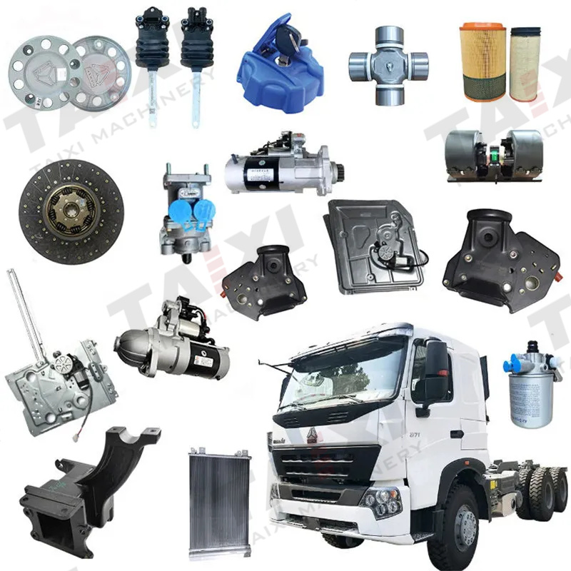 Sinotruk HOWO 371/375 Weichai WD615 Dump Truck Engine and Body Parts for A7, T7, T7H, T5G