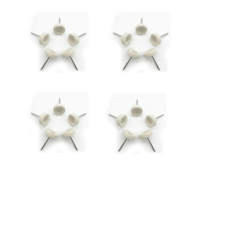 Factory Direct Sales Mini Style Steel Wire Brush T-Shaped White Polishing Rust Removal Electric Drill Brush