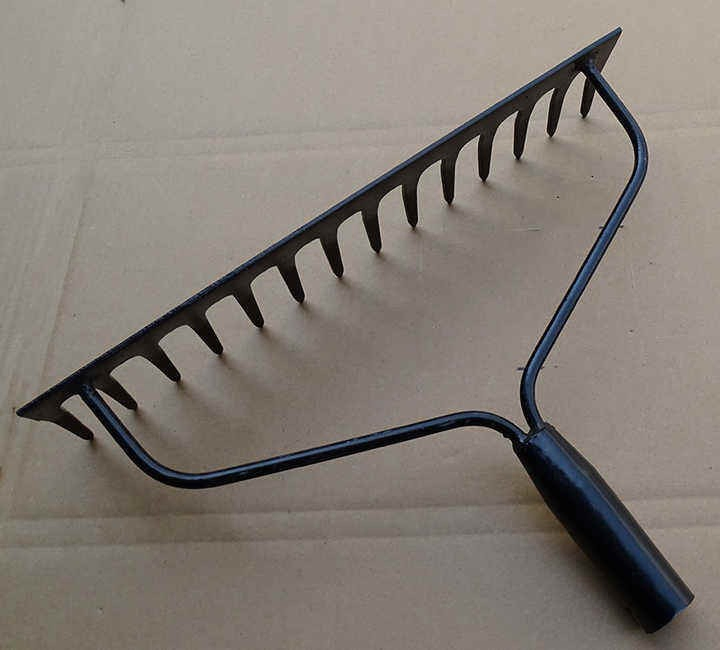 Premium Quality Garden Soil Loosening Tool Heavy Duty Rake