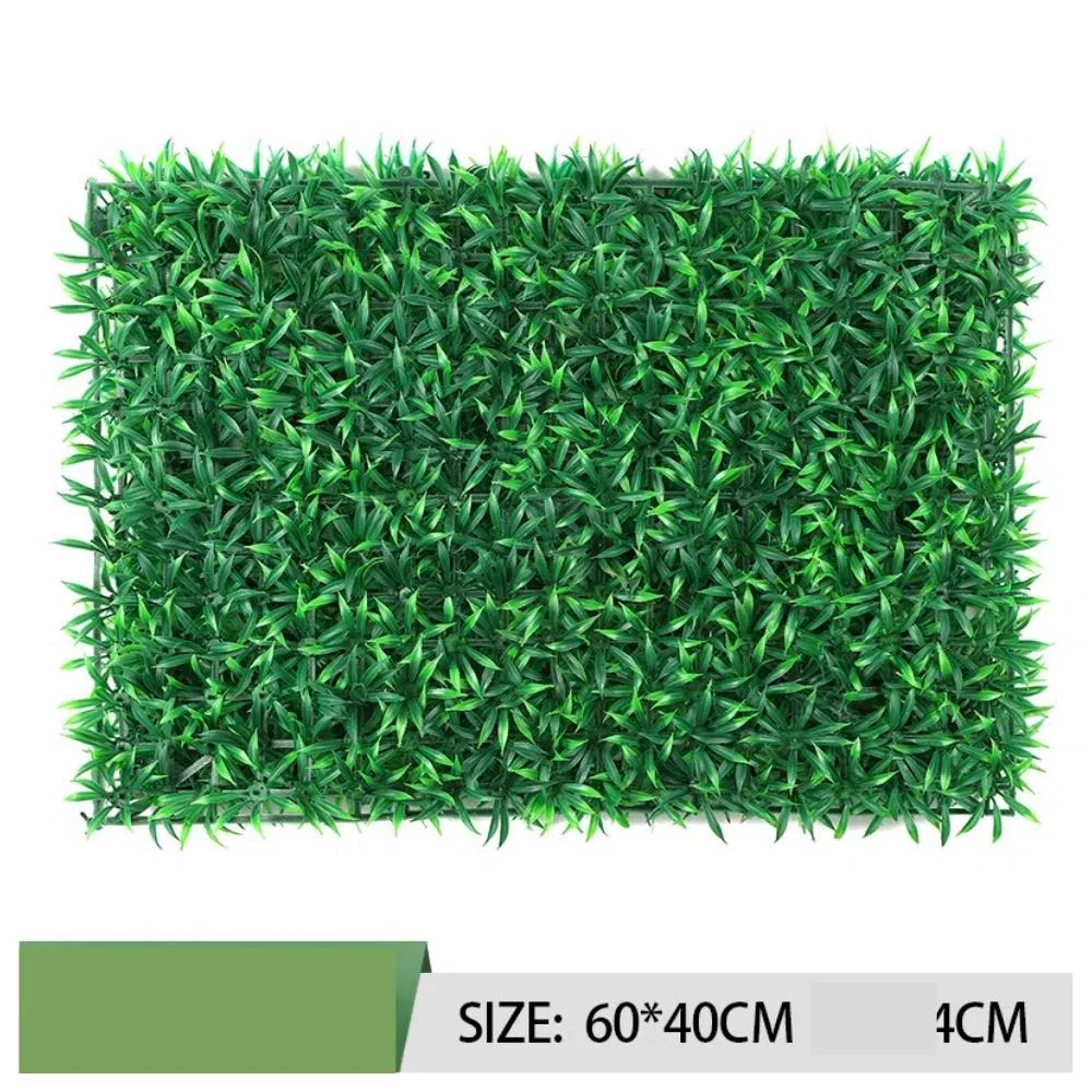Decorative Artificial Hedge Fence Landscape Artificial Vertical Green Wall Plants Wyz19688