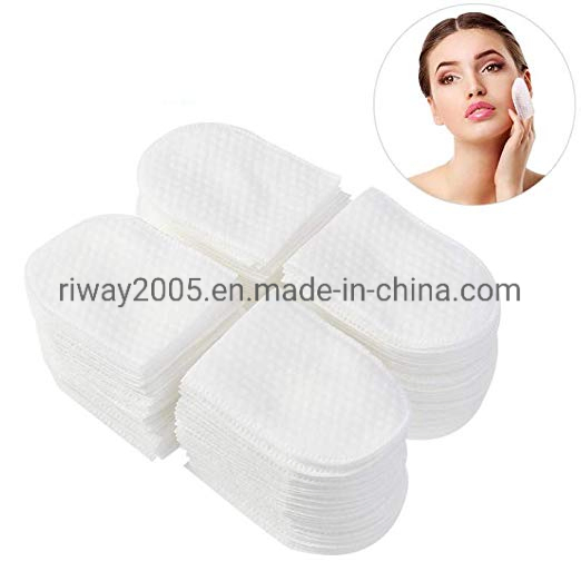 Facial Makeup Cleansing Cosmetic Embossing Finger Cotton Pads