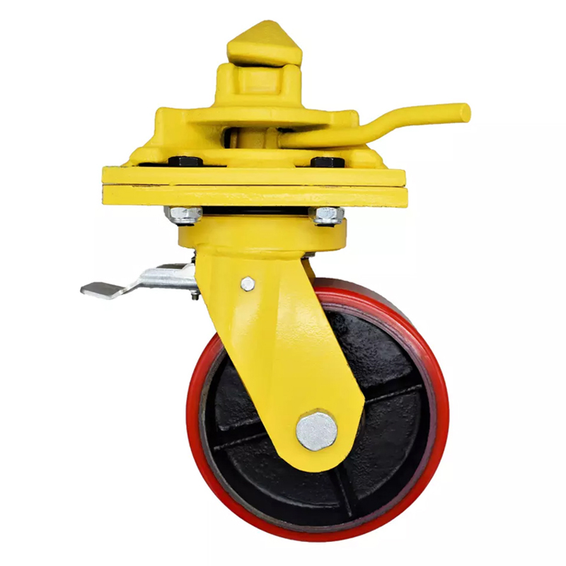 Shipping Container 5 Ton Braked Castor Wheels Heavy Duty Casters