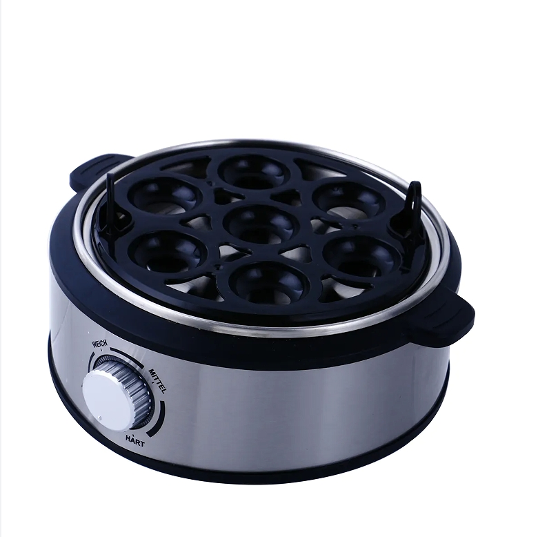 Electric Egg Boiler Home Use Egg Boiling Pot with Buzzer and Program Stainless Steel Egg Steamer