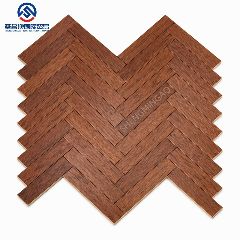 Engineered Wood Flooring European Oak Parquet Design Wooden Floor for Boutique Hotel and Residential Decoration