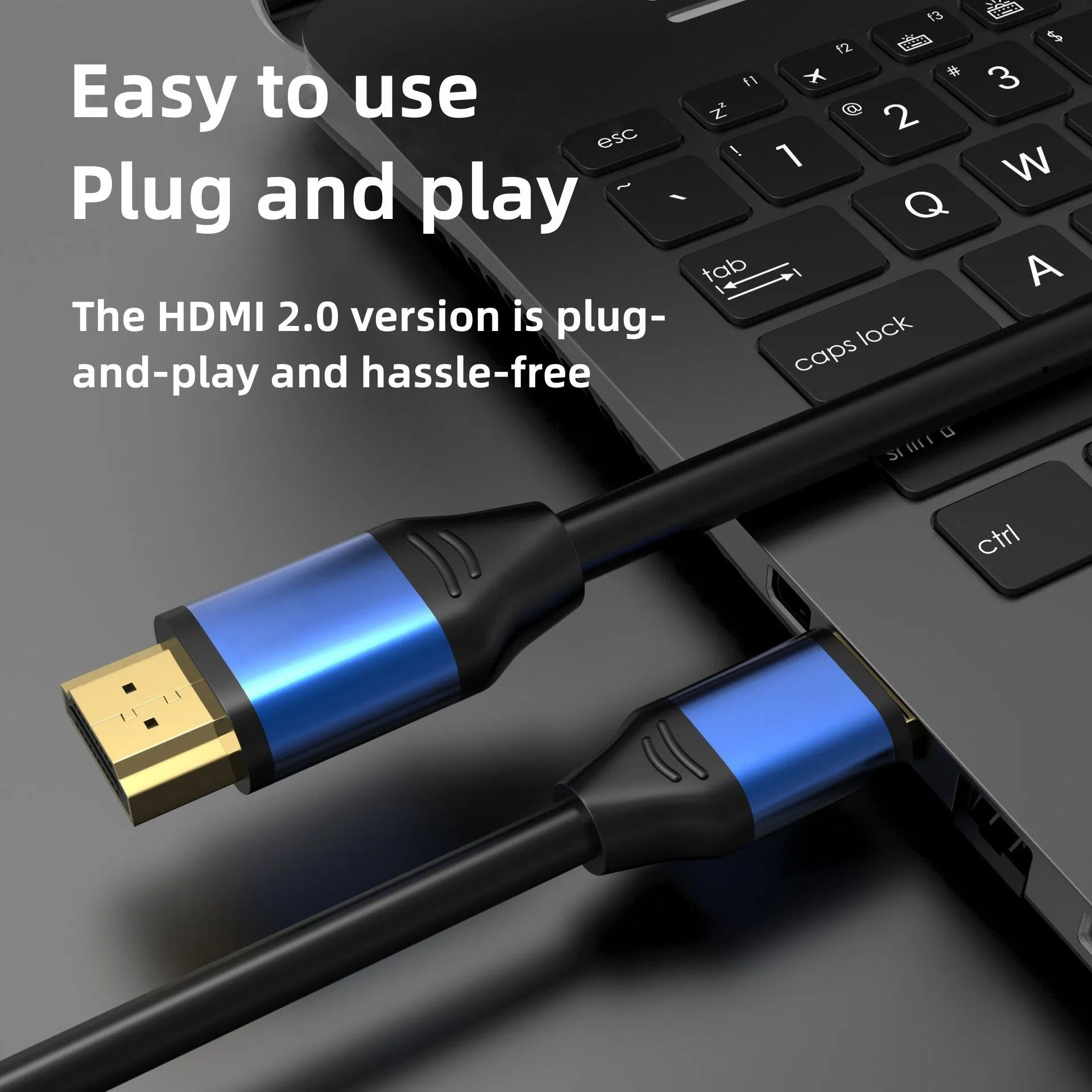HDMI кабель 2.0 4K/8K с алюминиевым экраном