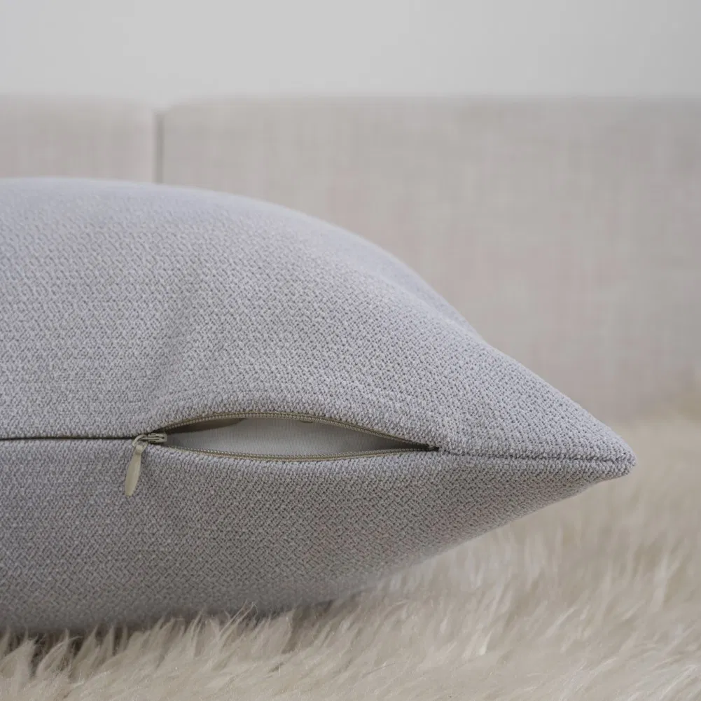 18 X 18 Inches Cozy Soft Throw Pillow Covers Decorative Chenille Square Couch Cushion Cases for Sofa
