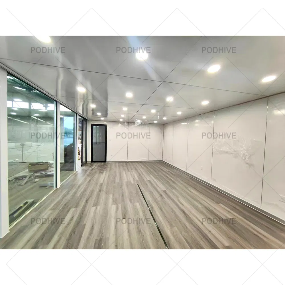 Apple Pod Villa House 2 Bedrooms 40FT Container Home Apple House Apple Cabin Container Portable House for Traveling Camping