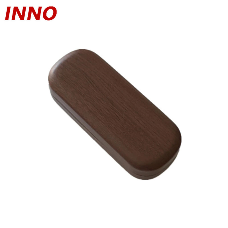 Inno-T109 Manufacturer Direct Supplying China Hot Selling Wood Grain Glasses Box with Customisable Logo Eco-Friendly