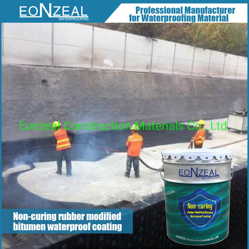 (Spray Applied Non Curing) Rubber Asphalt Waterproof Coating/Liquid Waterproof Membrane