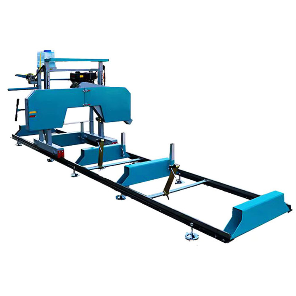 Ленточная пила по дереву портативная дизельная