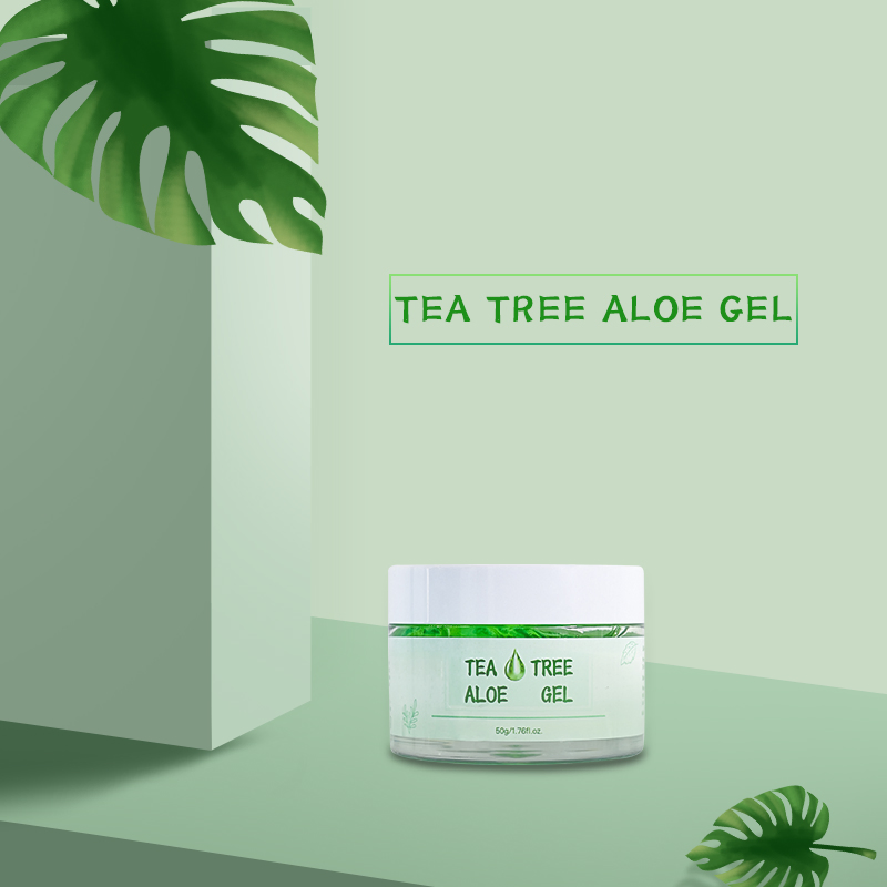 Aixin Cosmetics Skin Care Anti Acne Scars After Sun Repair Moisturizing Beauty Cream Tea Tree Aloe Vera Gel