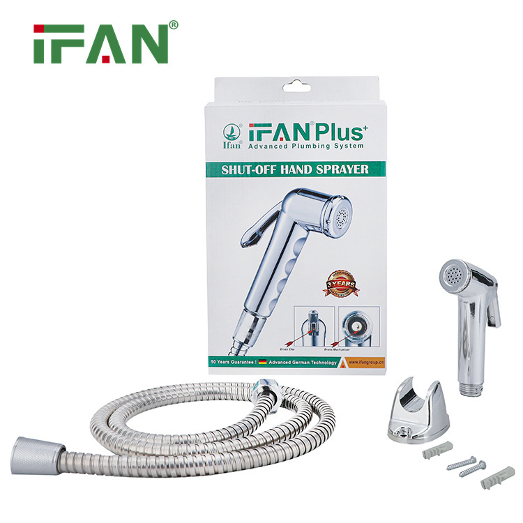Ifan Factory Wholesale Toilet Shower 304 Stainless Steel Bidet Sprayer Bidet Sprayer