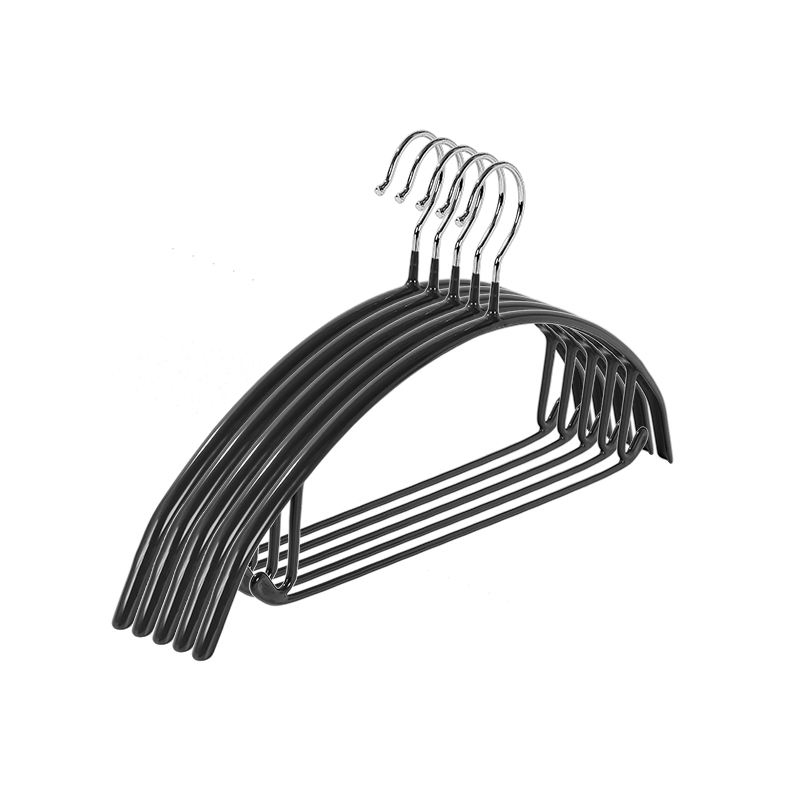Factory Original Rubber Coated Metal Wire Hangers Coat Rack