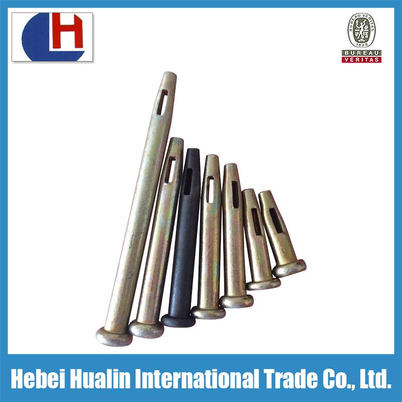Aluminum Form Stub Pin Hollow Pin 48g