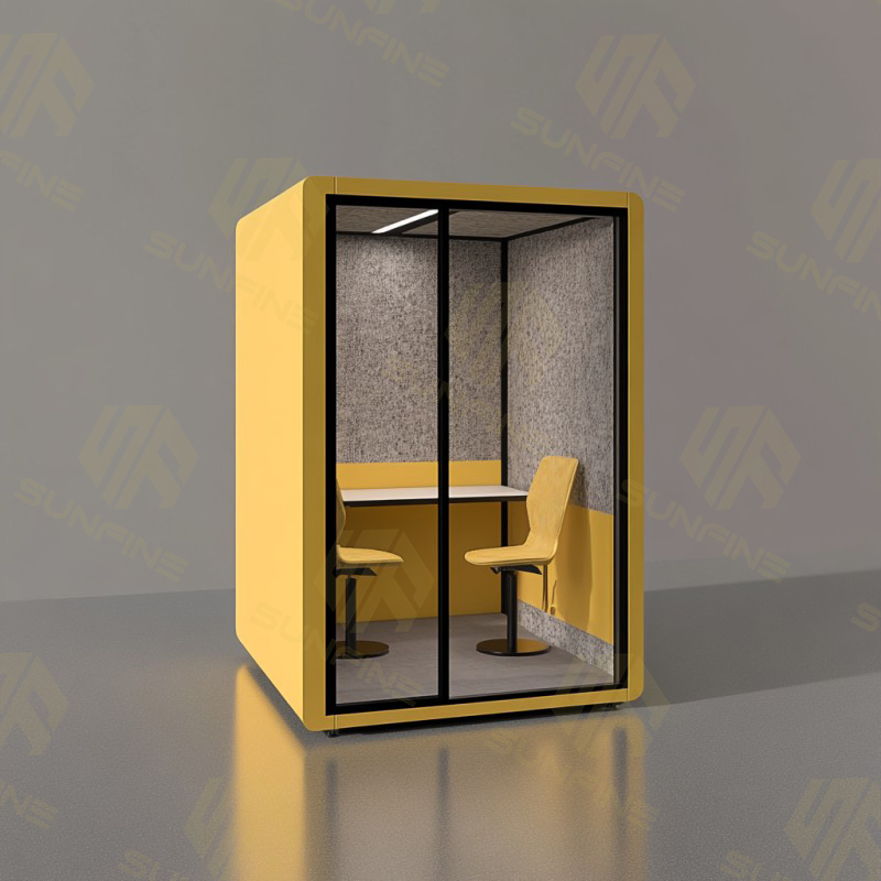 Easy Installation Mobile Home Office Pod Soundproof Piano Booth Sound Insulation Private Meeting Office Booth