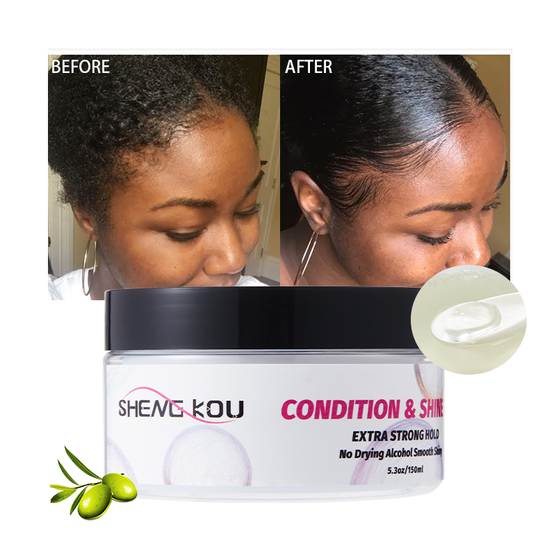 OEM/ODM Strong Hold Hair Styling Wax Smooth Shine N Jam Private Label Hair Gel