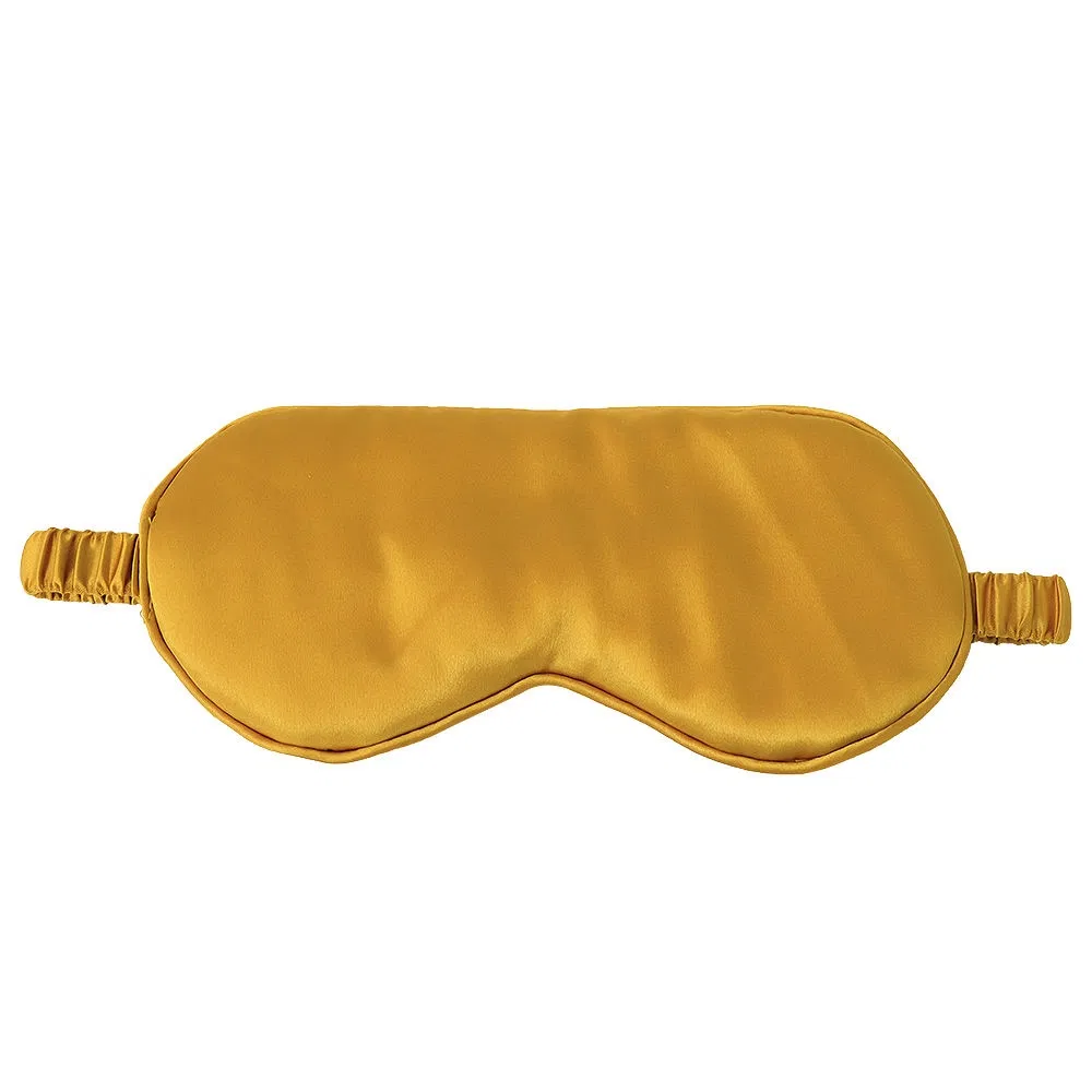 Custom Logo Unisex Premium Silk Sleep Masks 100% Blocking Light Side Sleeper Eye Mask