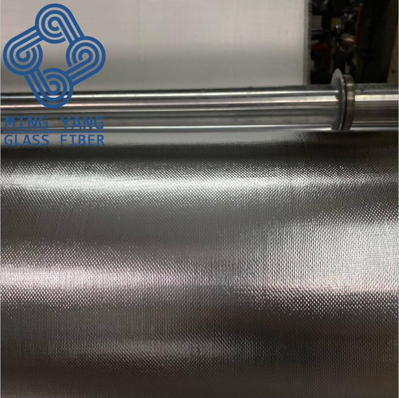 Aluminum Foil Laminated Fiberglass Cloth Fabric Heat Reflective Plain Weave