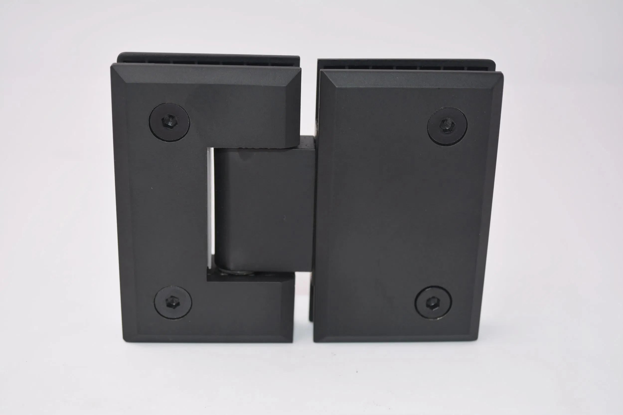 Keyi Metal Kb-180j Stainless Steel Shower Door Glass to Glass Black Glass Hinge