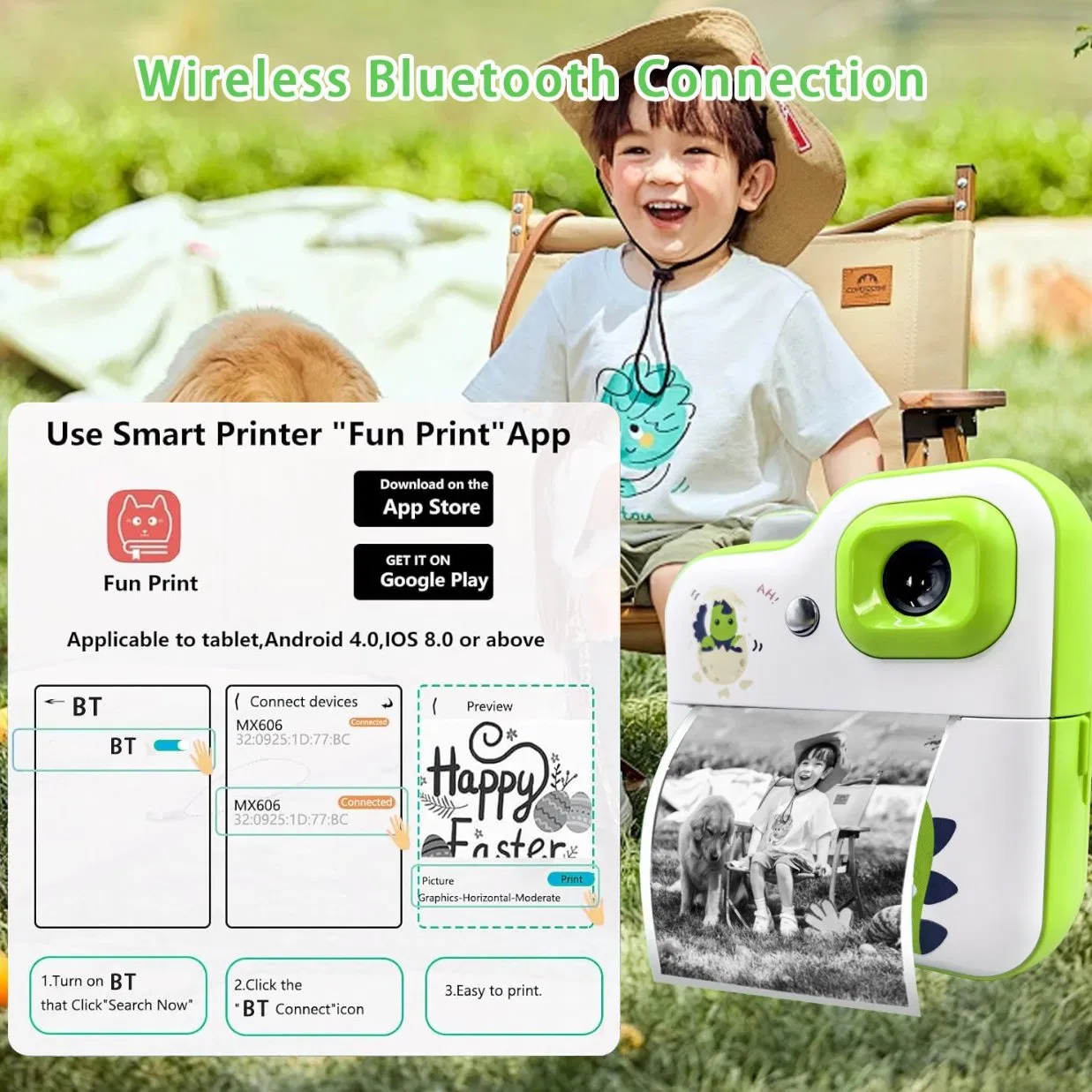 Mini Toy High-Definition Printing Camera Gift