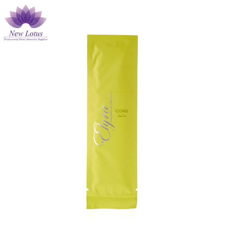 Hotel-Grade Eco Disposable Hair Brush - PVC/PE Bottle Custom Shape