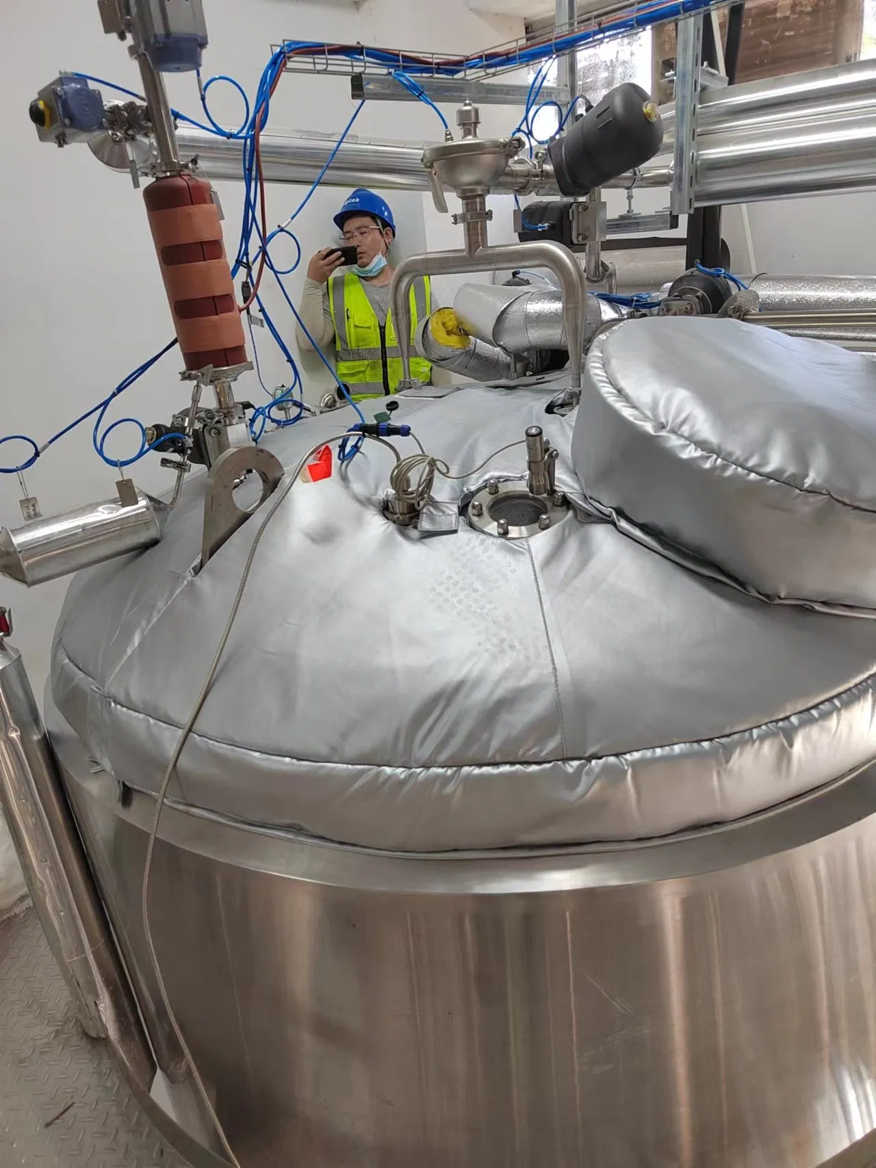 New Material Aerogel Thermal Insulation Jacket for Furnace